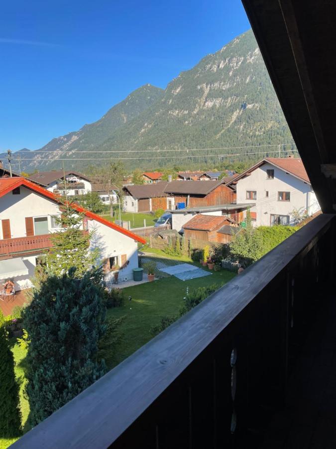 Dachgeschosswohnung Mit Traumhaftem Zugspitzblick Bei Garmisch Farchant Exterior photo